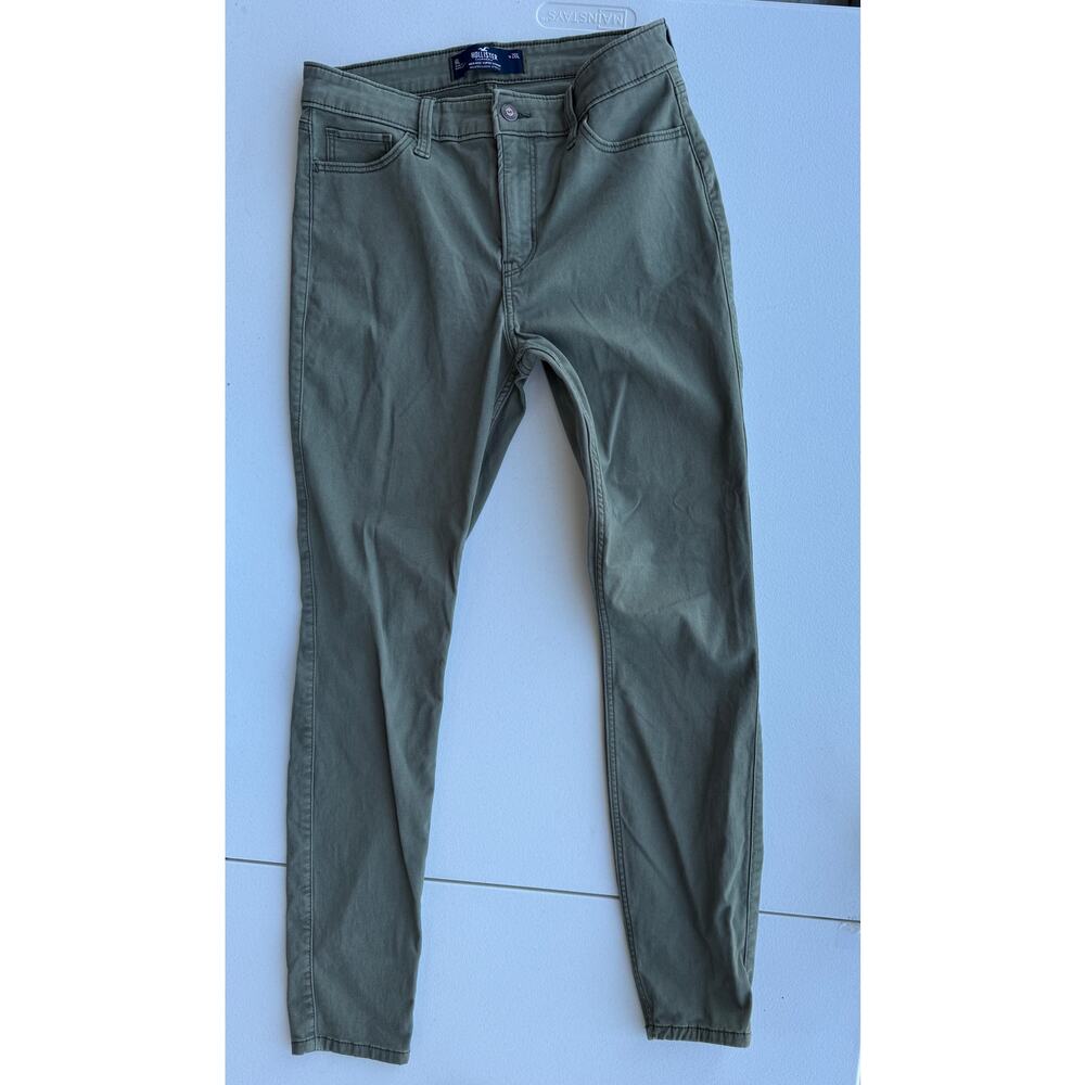 3 for $9 Hollister High Rise Super Skinny 28L Green  6L